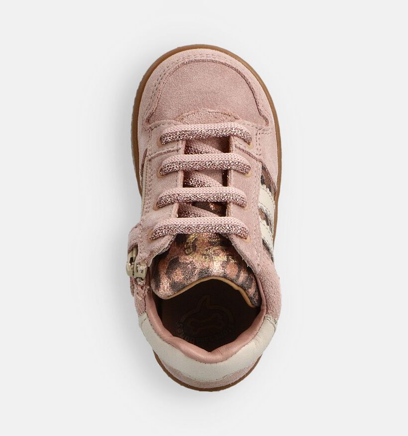 STONES and BONES Naif Roze Babyschoenen voor meisjes (365027) - geschikt voor steunzolen
