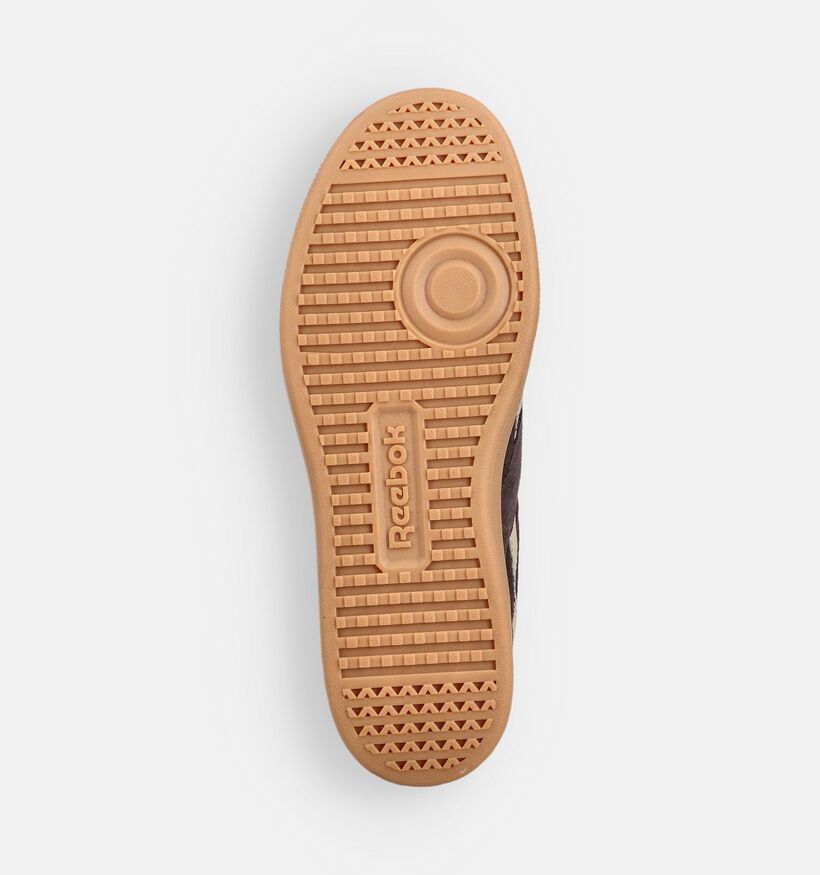 Reebok Smash Edge Donkerbruine Sneakers voor heren (360700) - geschikt voor steunzolen