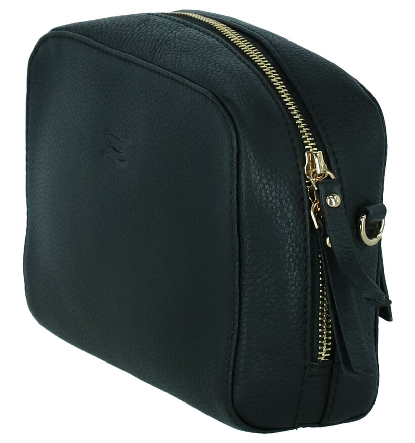 Crinkles Zwarte Crossbody Tas voor dames (324979)