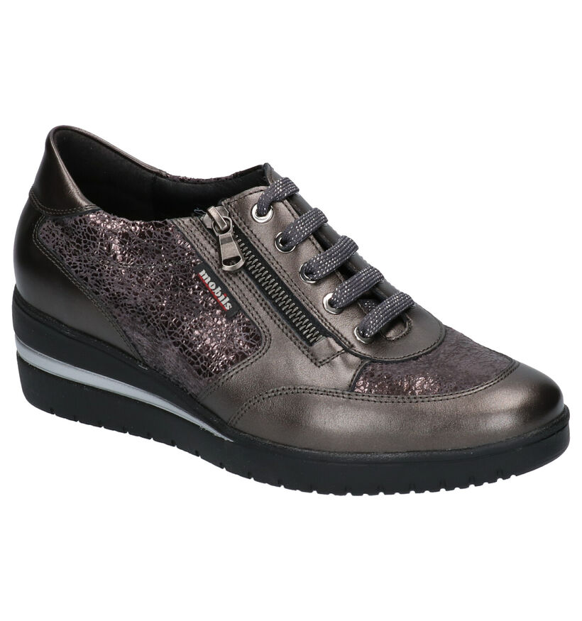 Mobils by Mephisto Patrizia Chaussures Basses en Argent en cuir (263814)