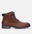 Mustang Boots à lacets en Cognac pour hommes (329588)