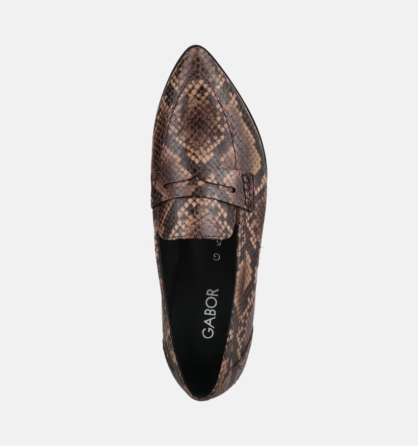Gabor Comfort Chaussures plates en Marron pour femmes (380038)