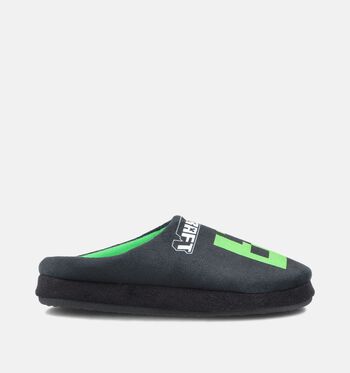 Minecraft Pantoffels Zwart