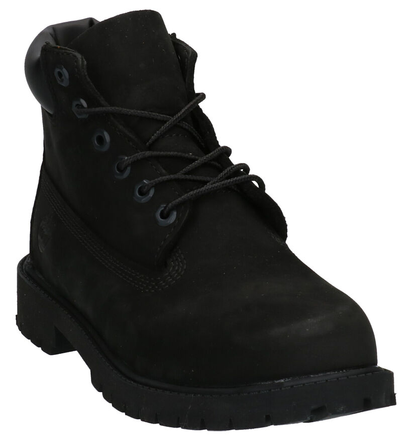 Timberland Premium 6 INCH Bottines en Noir en nubuck (254758)