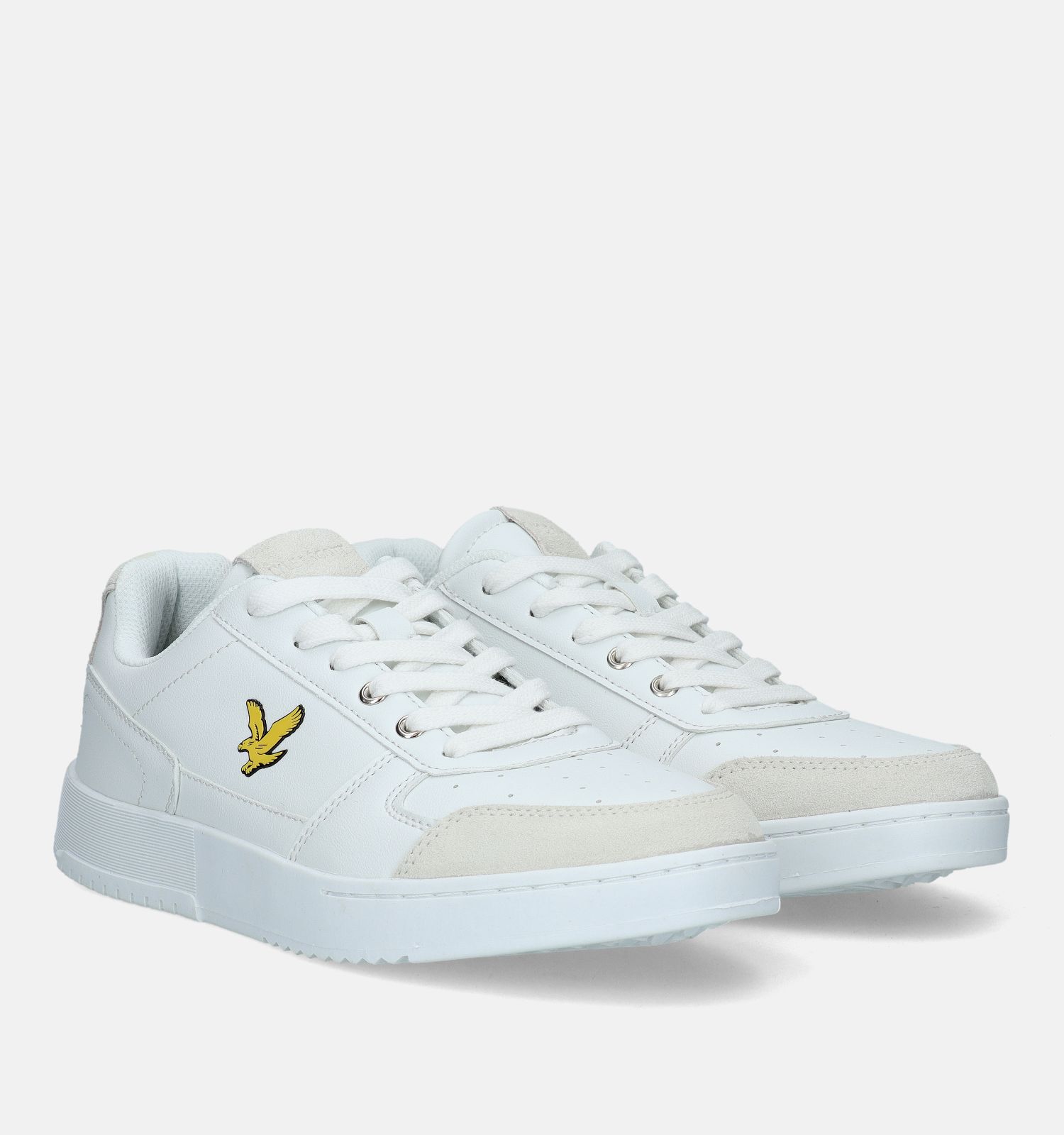 Lyle Scott Croy Chaussures avec lacets en Blanc Hommes Chaussures plates en ligne sur TORFS.BE