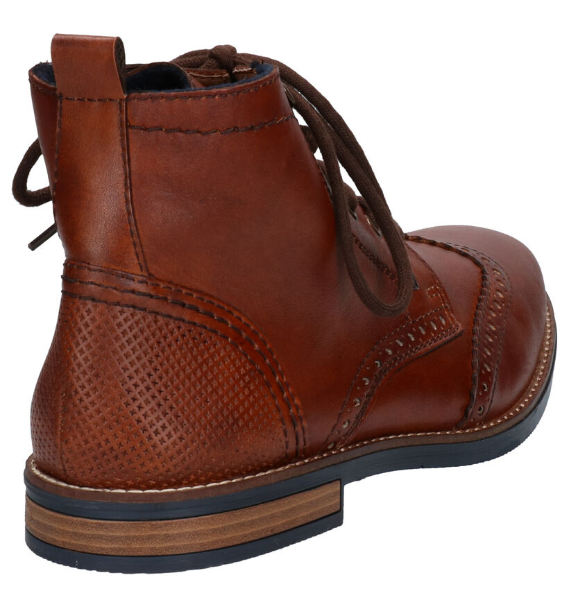 Rieker Cognac Bottines in leer (260529)