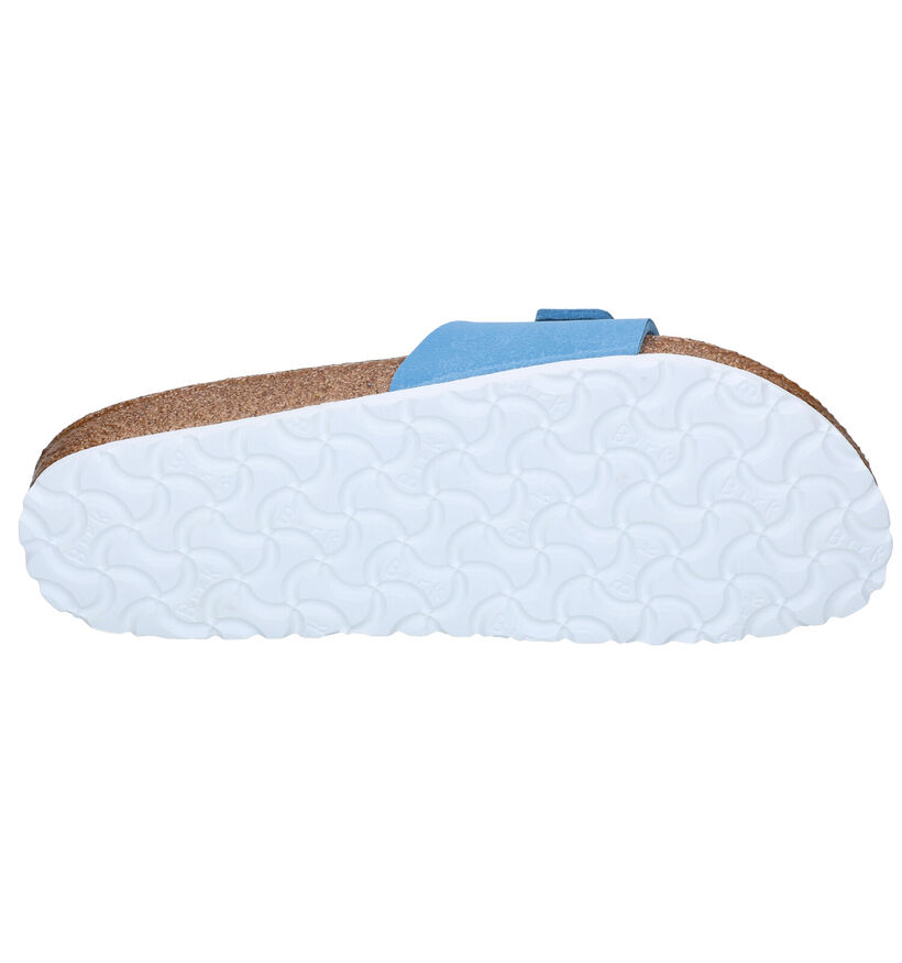Birkenstock Madrid Birko-Flor Witte Slippers voor dames (338044)