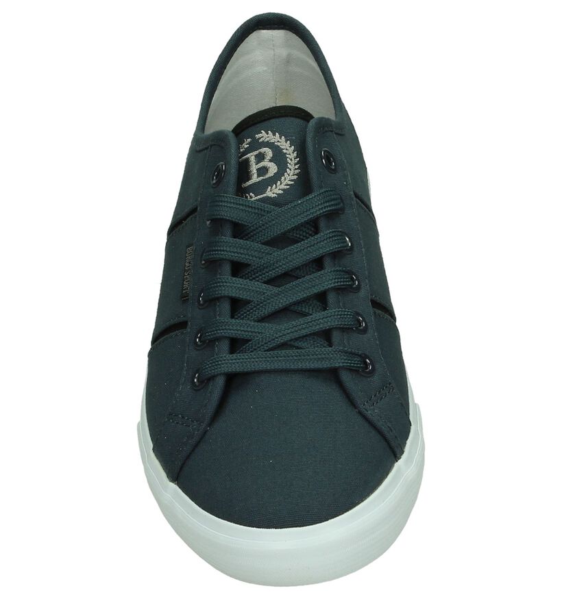 Donker Blauwe Sneakers Borgo Sport Massimo Canvas Low, , pdp