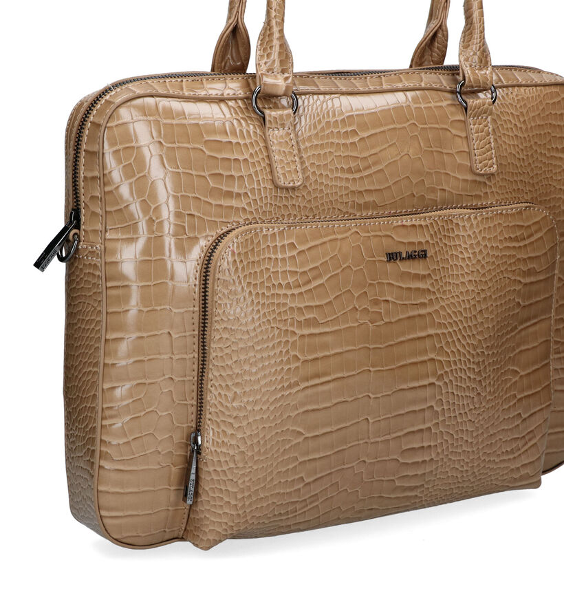 Bulaggi Eden Cognac Laptoptas in kunstleer (310083)