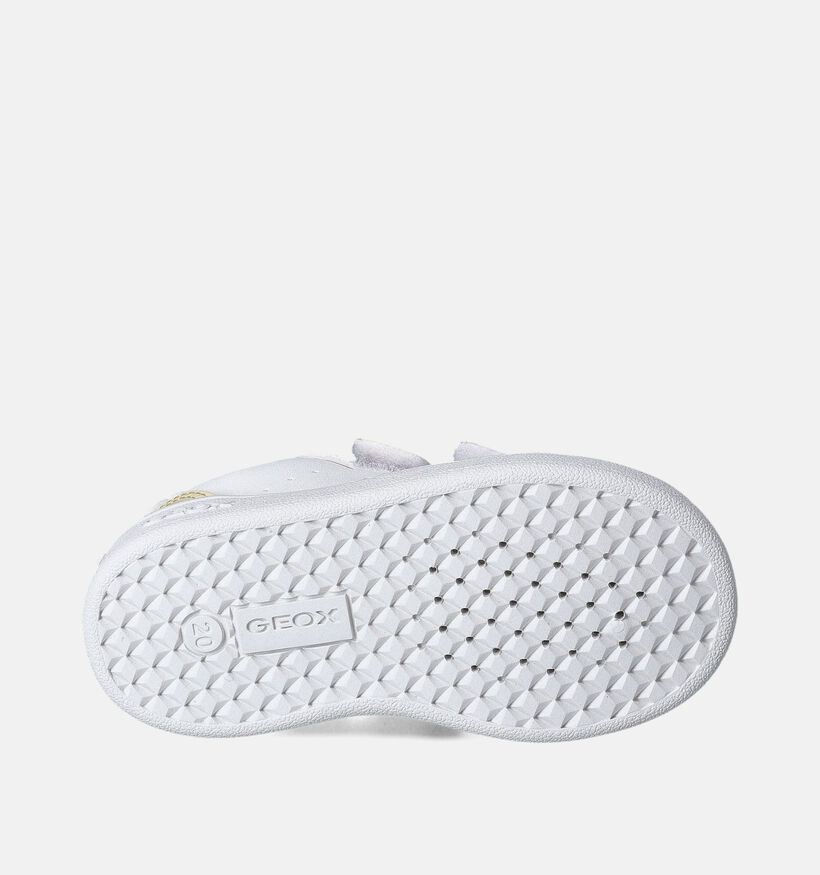 Geox Eclyper Witte Babyschoentjes voor meisjes (351938) - geschikt voor steunzolen