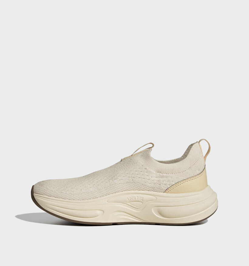 Adidas Cloudfoam Cuxxion-Sock Beige Sneakers voor dames (372727) - geschikt voor steunzolen