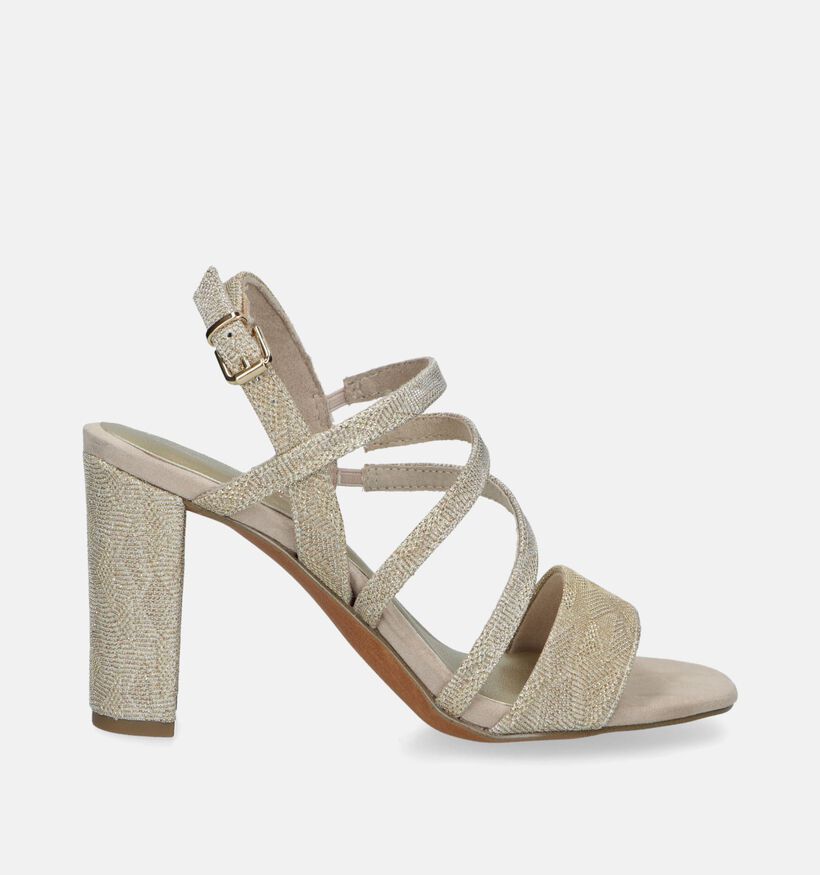 Marco Tozzi Beige Sandalen Met Hak voor dames (338351)