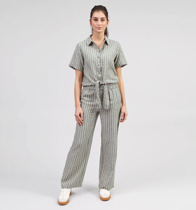JDY Emilia Groene Wijde broek L32 voor dames (354474)