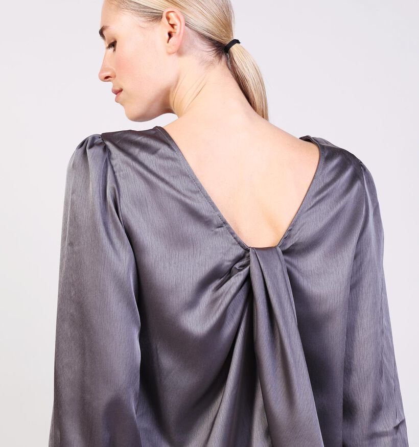 Vila Lone Blouse en Gris pour femmes (365592)