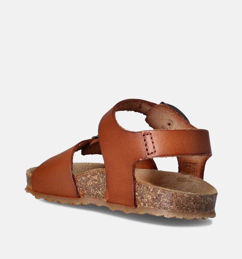 Little David Easy 4 Sandales pour bébé en Cognac pour garçons, filles (356060)