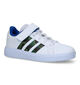 adidas Grand Court 2.0 EL Witte Sneakers voor jongens, meisjes (324107)
