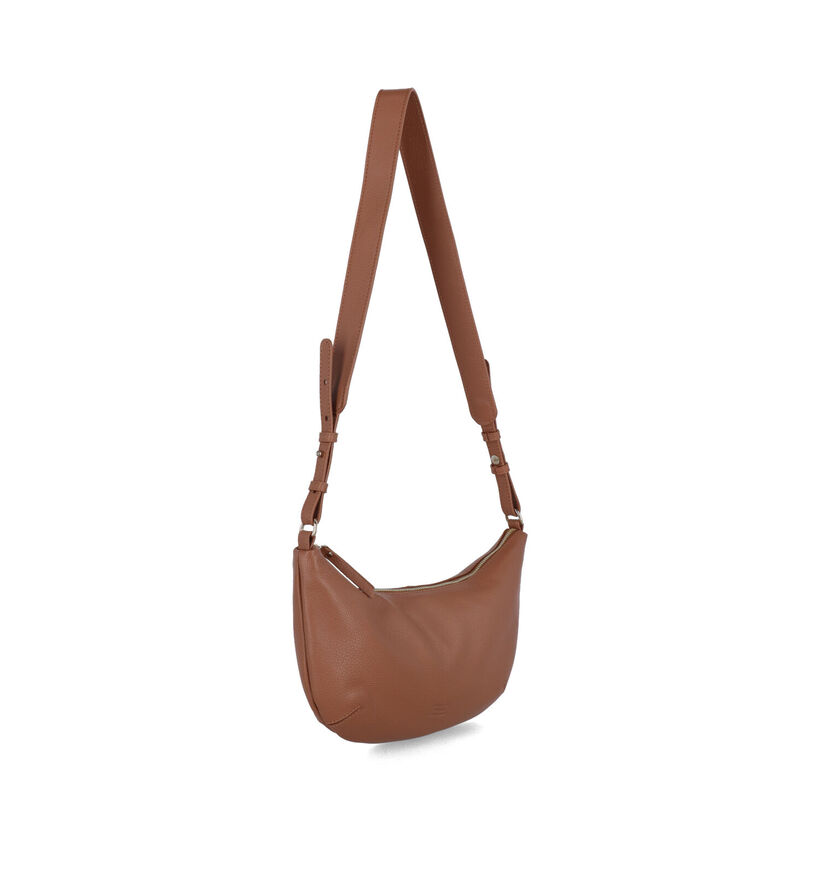 Crinkles Sac porté croisé en Cognac pour femmes (324983)