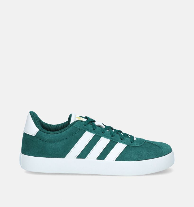 adidas VL Court 3.0 K Baskets en Vert pour filles, garçons (334821)