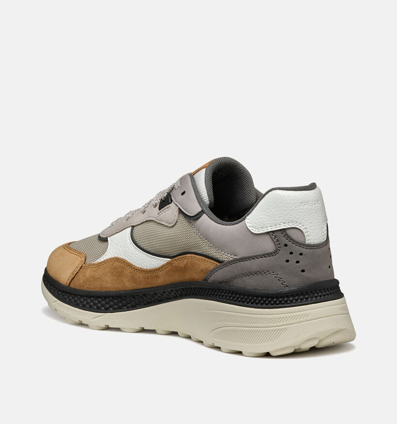Geox Spherica Actif X1 Chaussures à lacets en Cognac pour hommes (353852) - pour semelles orthopédiques