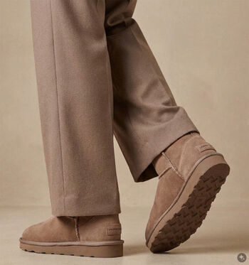 Laurent David Boots Marron/Taupe