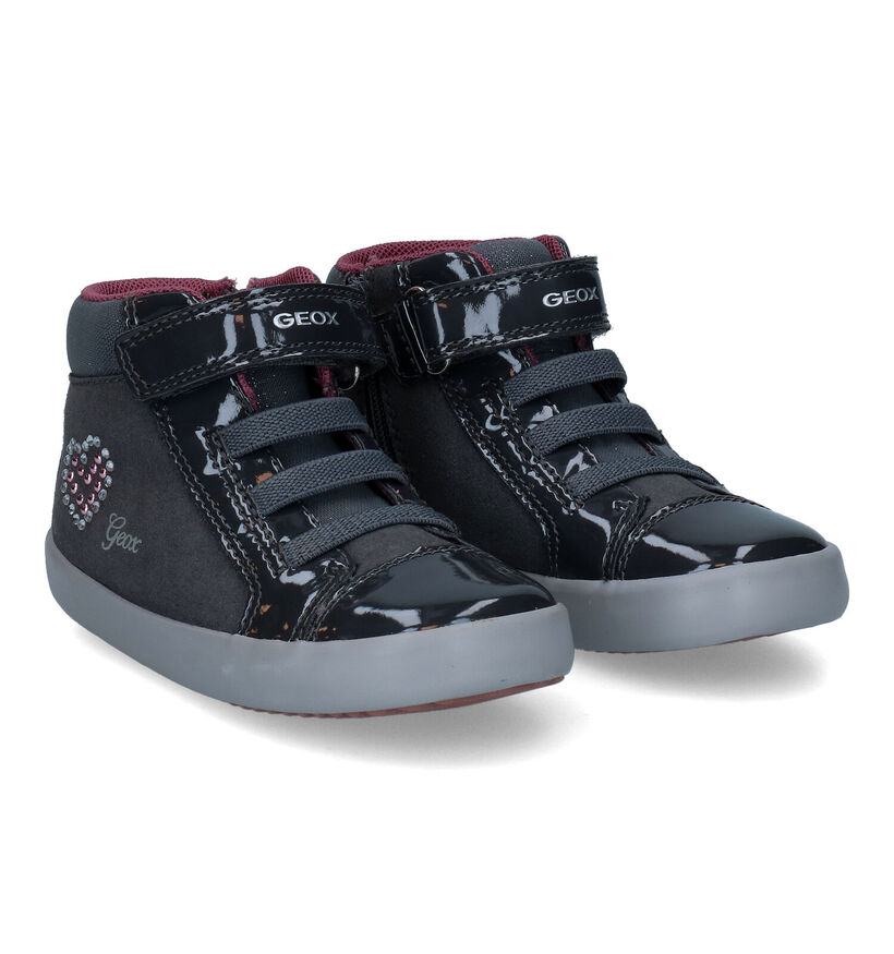 Geox Gisli Blauwe Babyschoentjes in kunstleer (312548)