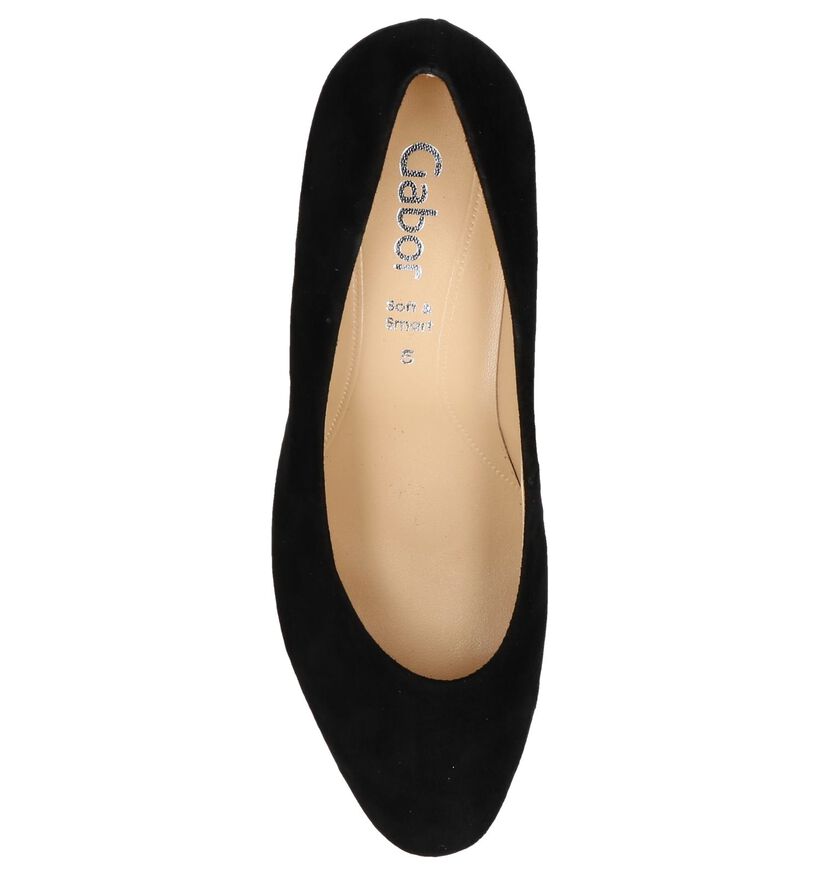 Soft & Smart Escarpins classique en Noir en daim (231321)
