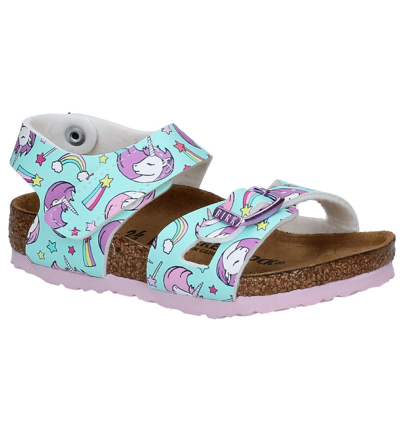 Birkenstock Colorado Turquoise Sandalen in kunstleer (286795)