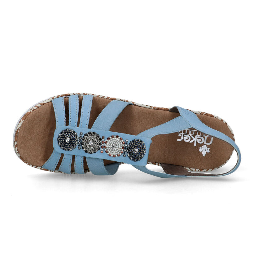 Rieker Blauwe Sandalen voor dames (323631)