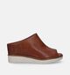 Tamaris Cognac Slippers Met Sleehak voor dames (338221)