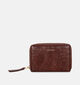 Laurent David Cognac Portemonnee met Rits voor dames (381593)