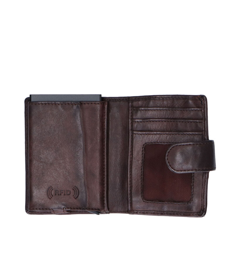 Bear Design Porte-cartes en Jaune pour hommes (319914)