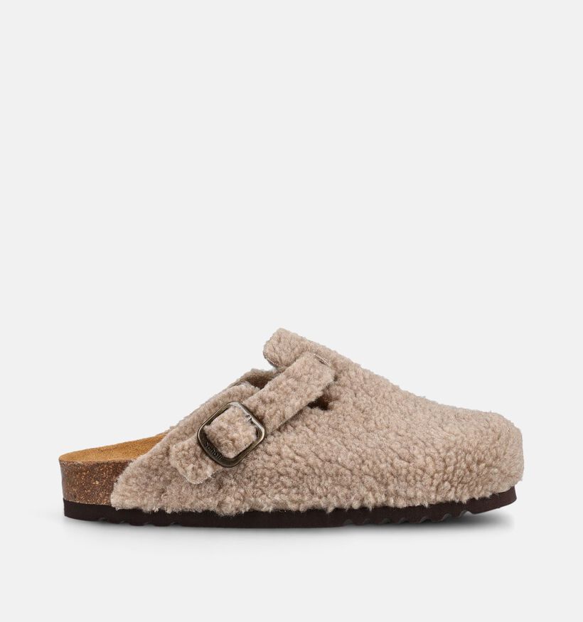 Scholl Camille Taupe Slippers voor dames (381003)