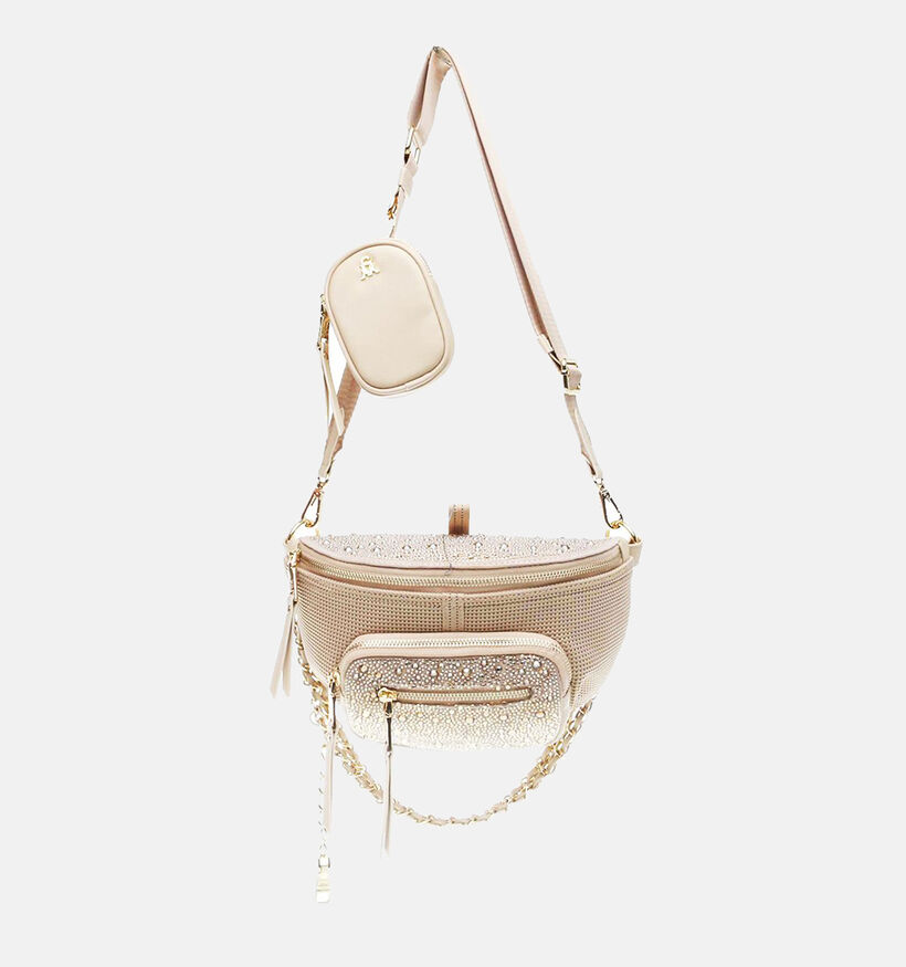 Steve Madden Bmaxima Beige Crossbody heuptas voor dames (358244)