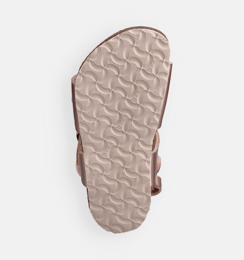 Birkenstock Rio Ros&eacute; Gouden Sandalen voor meisjes (368278)