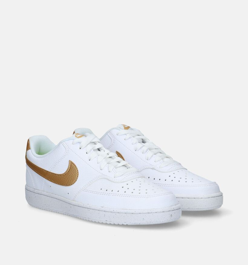 Nike Court Vision Low Next Nature Baskets en Blanc pour femmes (332409)