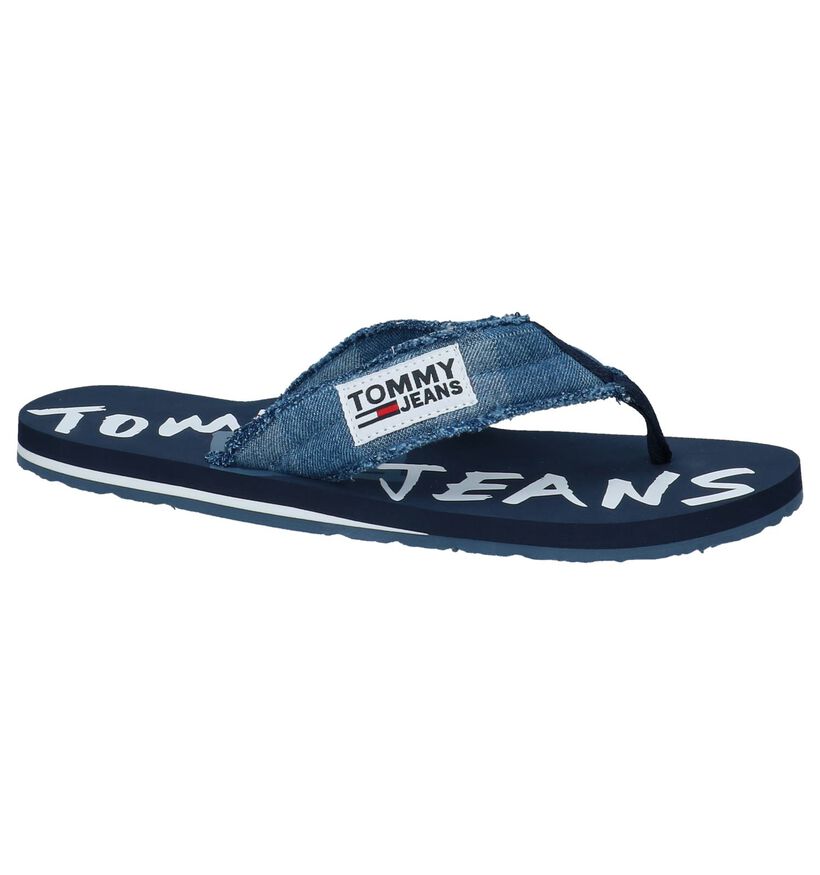 Teenslippers Tommy Hilfiger Jeans Blauw, , pdp