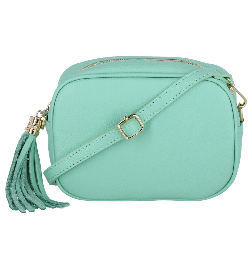 Dolce C. Blauwe Crossbody Tas in leer (280843)