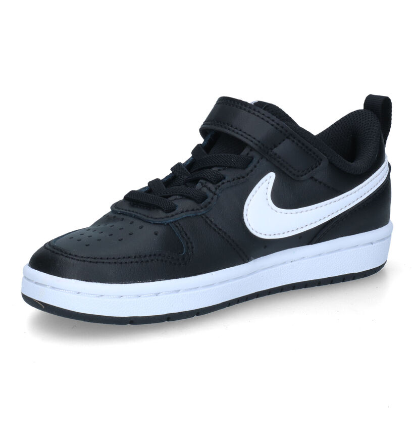 Nike Court Borough Low PSV Zwarte Sneakers voor jongens, meisjes (322309) - geschikt voor steunzolen