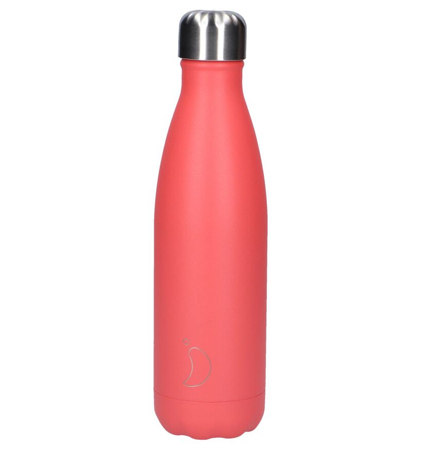 Chilly's Pastel Coral Gourde 500 ml pour femmes, filles (253372)