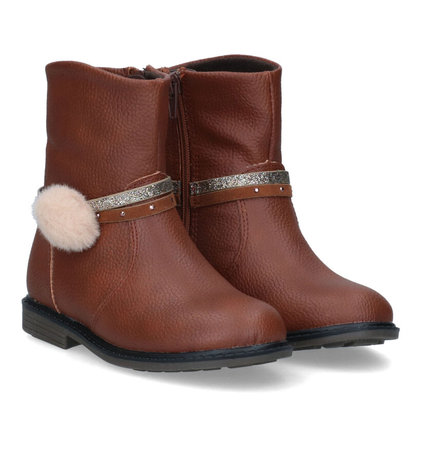 Sprox Bottes courtes en Cognac pour filles (313593)