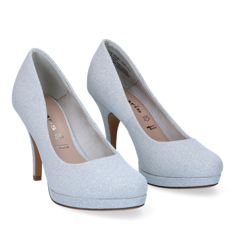 Tamaris Talons hauts en Gris clair en textile (306310)