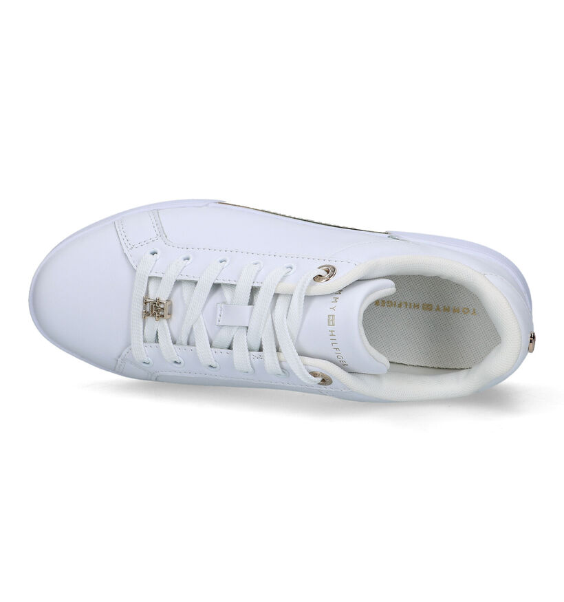 Tommy Hilfiger Court Witte Sneakers in leer (318207)