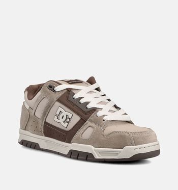 DC Shoes Stag Low Sneakers Wit/Beige