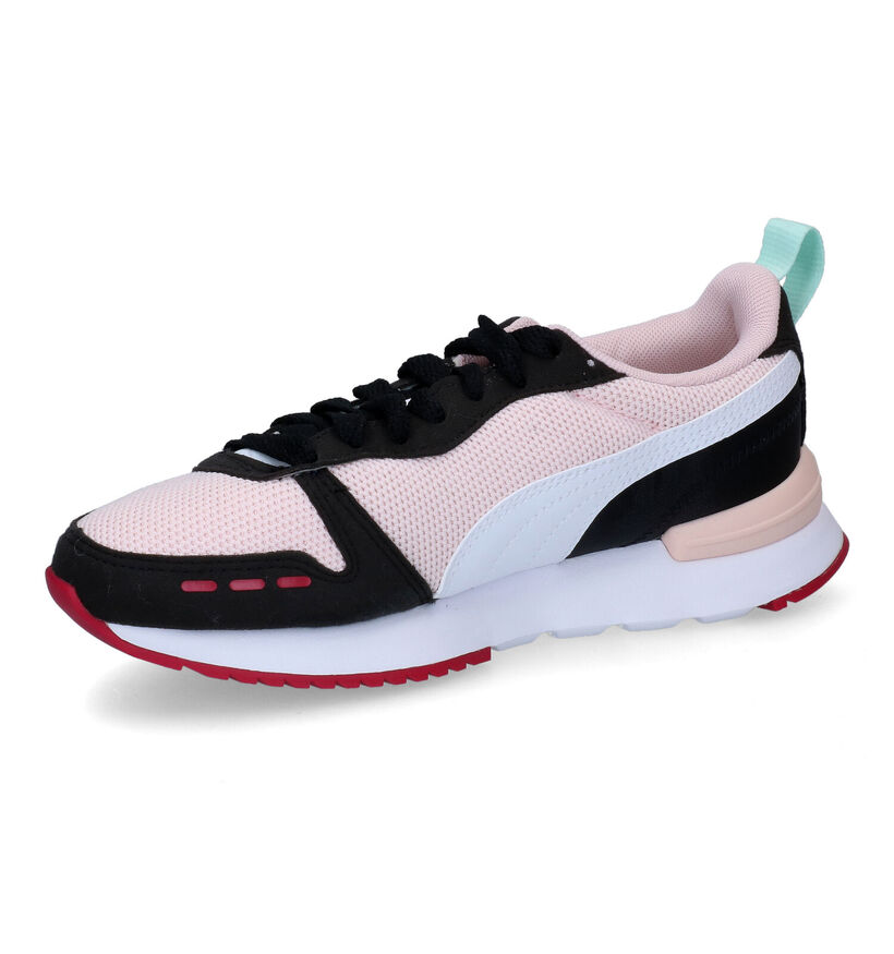 Puma R78 Baskets en Blanc pour filles (318762) - pour semelles orthopédiques