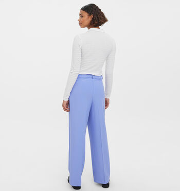 Vero Moda Pantalons Violet