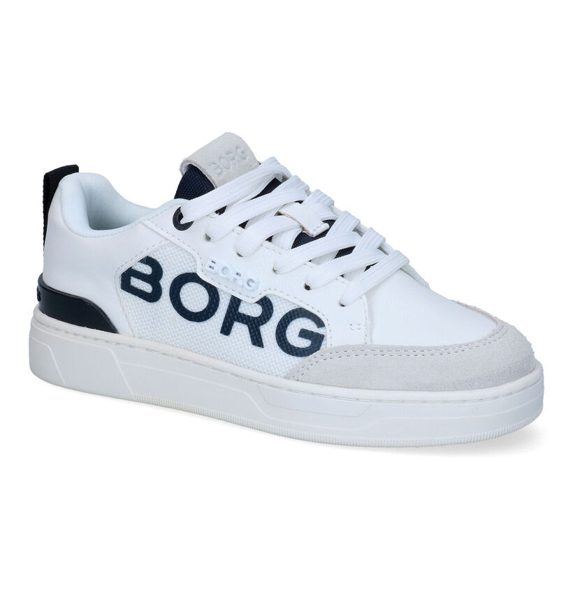 Björn Borg Chaussures à lacets en Blanc pour garçons (306167) - pour semelles orthopédiques