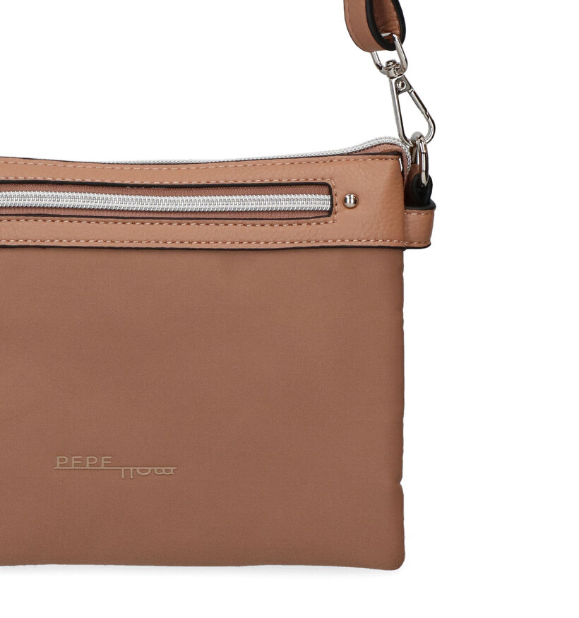 Pepe Moll Sac porté croisé en Beige en simili cuir (310893)