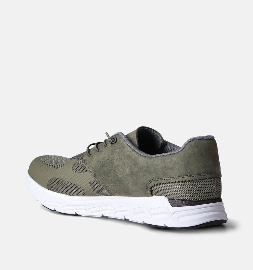 Rieker Chaussures à lacets en Vert kaki pour hommes (354837) - pour semelles orthopédiques