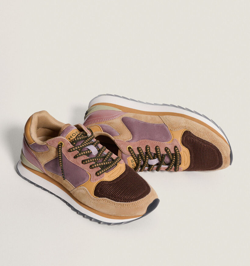 HOFF City Krakow Bruine Sneakers voor dames (343707) - geschikt voor steunzolen