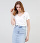 Vero Moda Heart Wit T-shirt voor dames (335590)